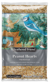 14193 PEANUT HEARTS FEATHERED